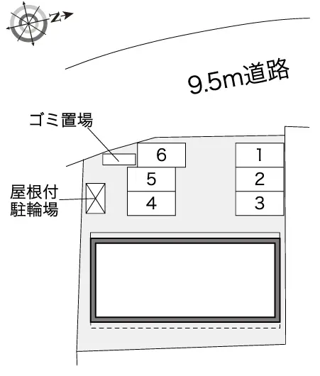 太宰府市朱雀３丁目 月極駐車場